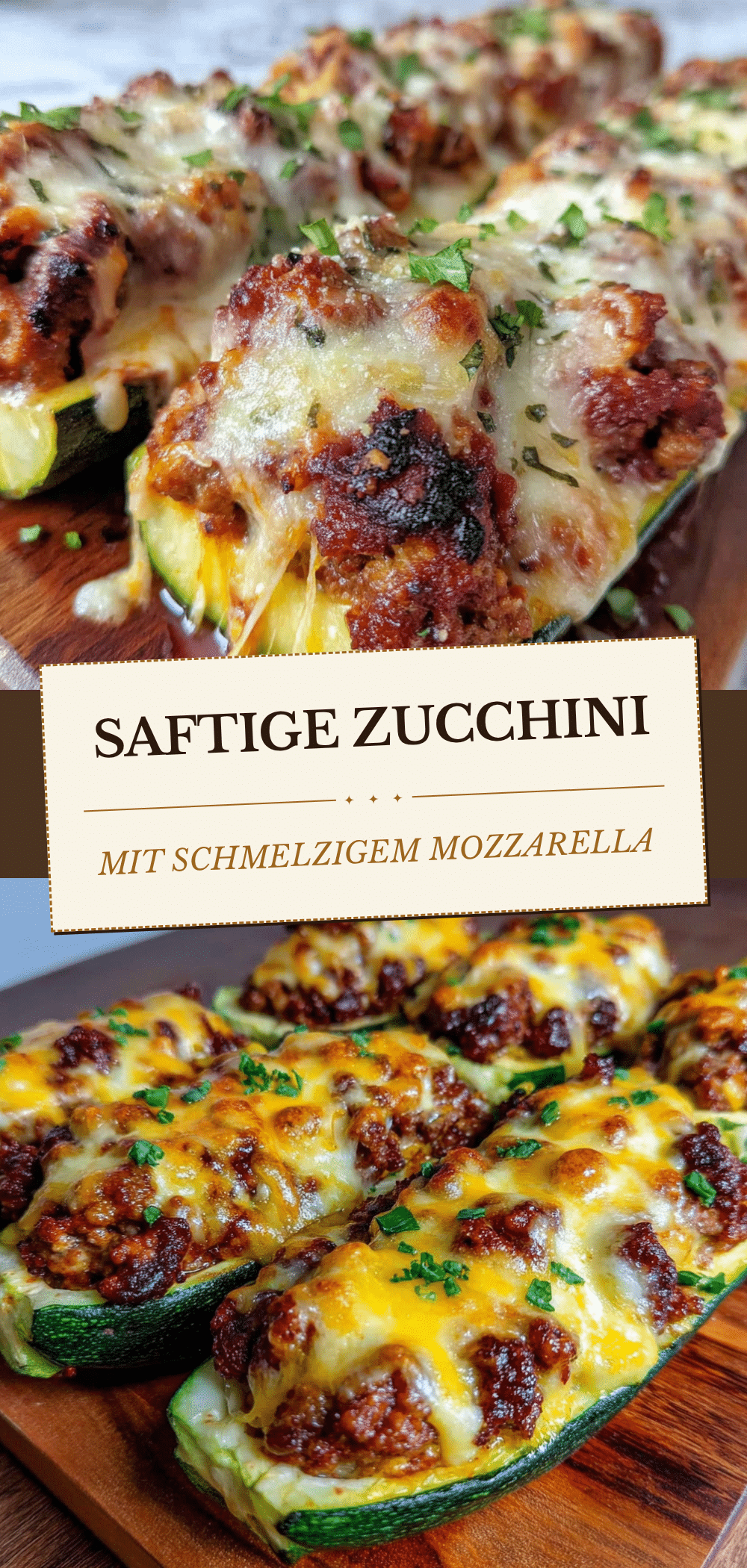 Zucchini Boats: 1 Portion für <2€ – Budget-Tipp 5 Zucchini-Boots recipe
